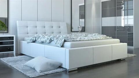 Белые кровати 2 2