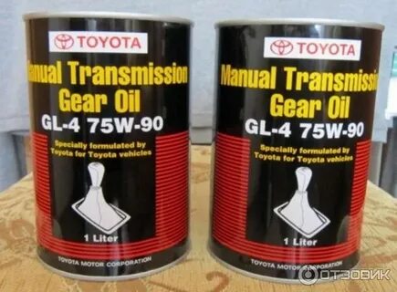 Toyota oil transmission gear 75w