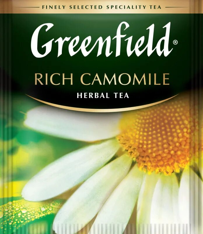 Чай гринфилд ромашка. Рич Ромашка Гринфилд чай. Greenfield Rich Camomile 25 пак. Greenfield чай с ромашкой. Гринфилд Rich Camomile.