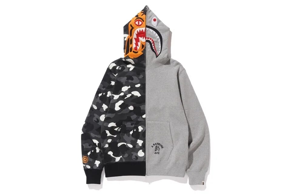 Зип худи bape. Худи bape tiger camo. худи bape shark tiger. худи bape shark full zip. bape tiger zip hoodie.