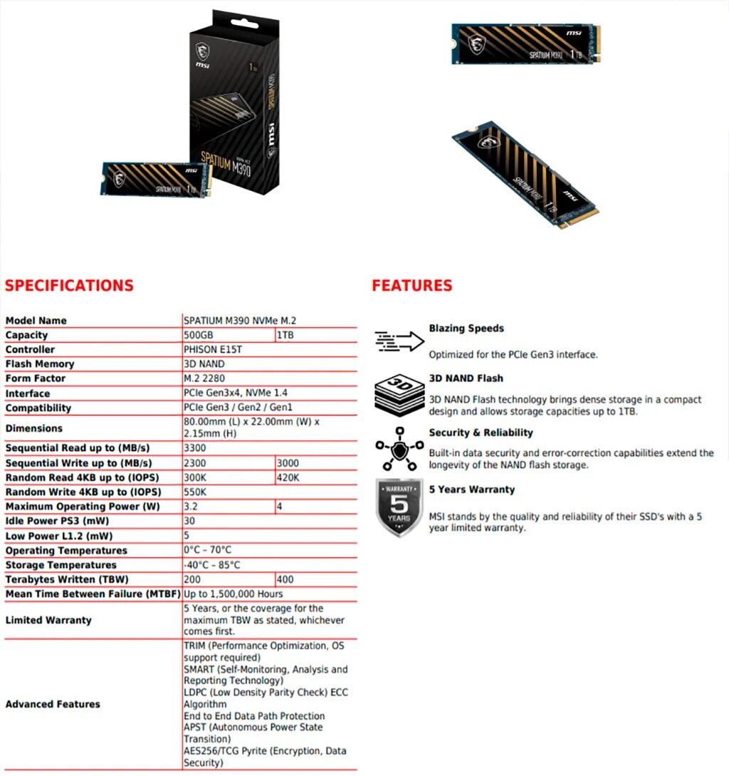 Ssd диск msi spatium. Ssd msi spatium m390. msi spatium m390 500gb. комплектация ssd m.2 накопитель msi spatium m390. msi spatium m390 1tb.