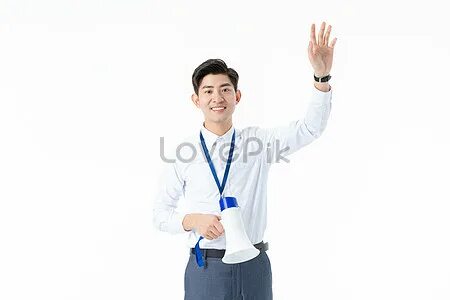 The male speaker