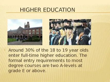 Education in britain перевод текста