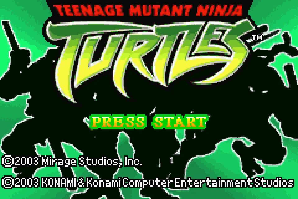 Tmnt 2003 game. Черепашки ниндзя на геймбой адванс. Teenage Mutant Ninja Turtles (игра, 2003). TMNT 2003 GBA. Mutant Ninja Turtles 2003 игра.
