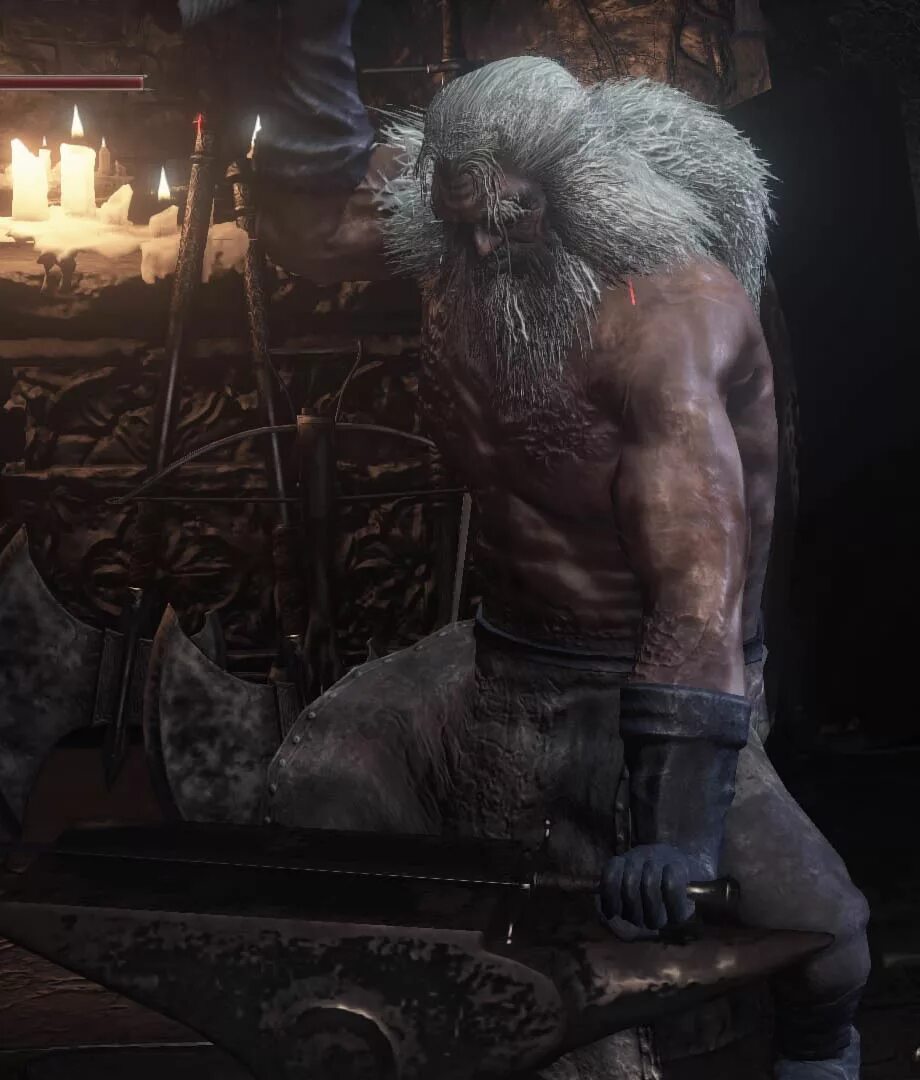 Кузнец дарк. Кузнец дарк соулс 1. андре dark souls.