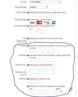 State your address