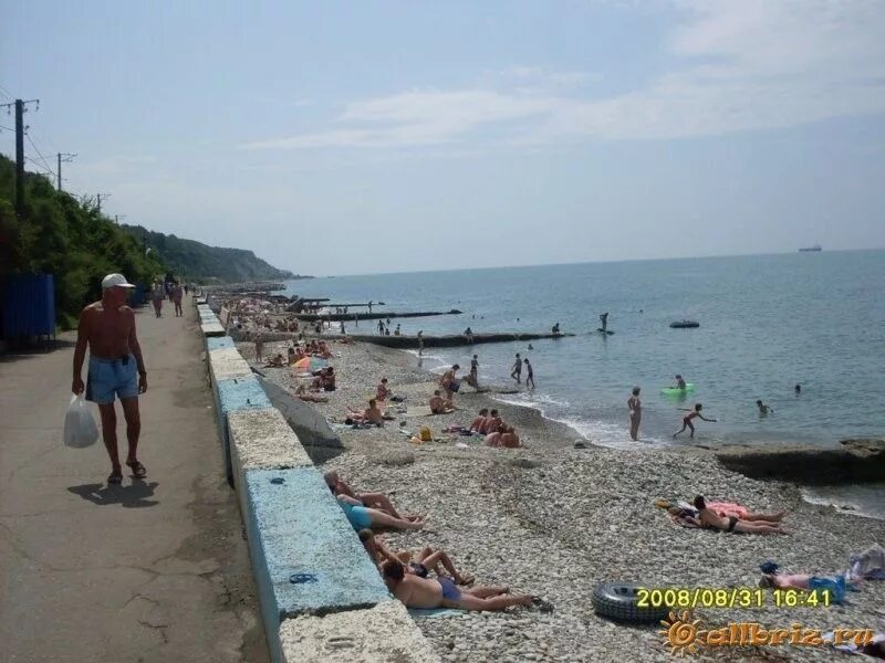 Отзыв о Городской пляж (Россия, Туапсе) Пляж не зацепил, вернуться не захотелось