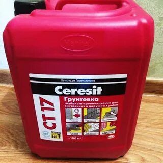 Грунтовка ceresit ct 1