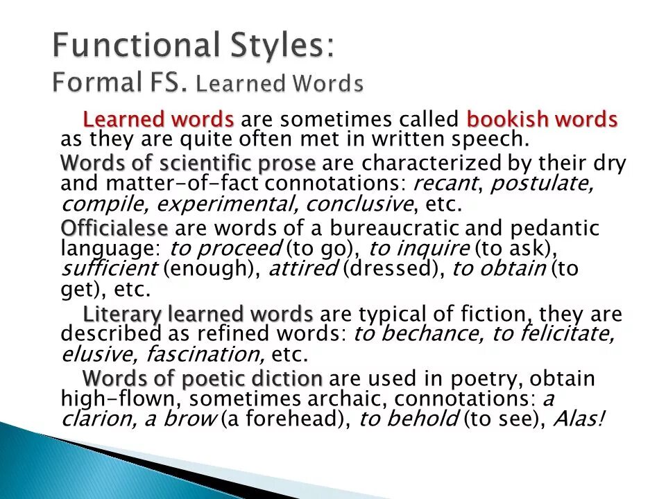 Learned words. Literary learned words. terms and learned words. formal (learned) words примеры. learning words.