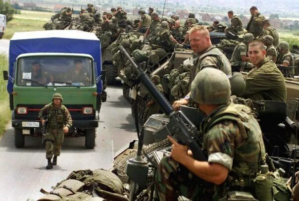 Нато в 99. Армия Косово 1999.