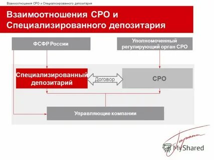Деятельность специализированного депозитария