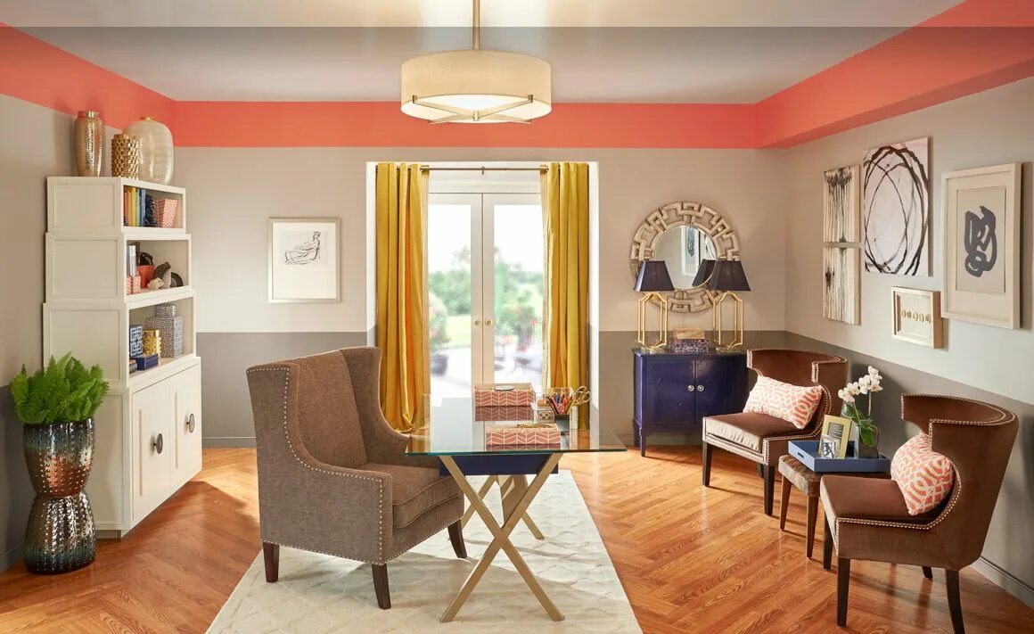 Сочетание холодных и теплых цветов в интерьере Home color combination Интерьеры спальни, Дизайн, Мебель на заказ