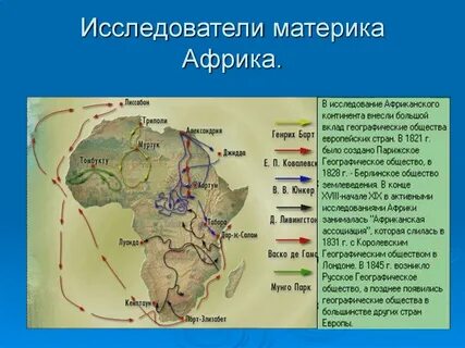 Исследование материков