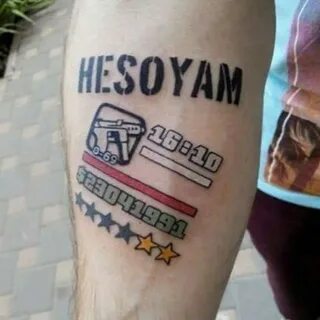 Татуировка гта