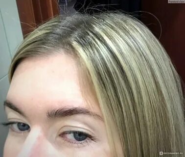 Мелирование на отросшие корни