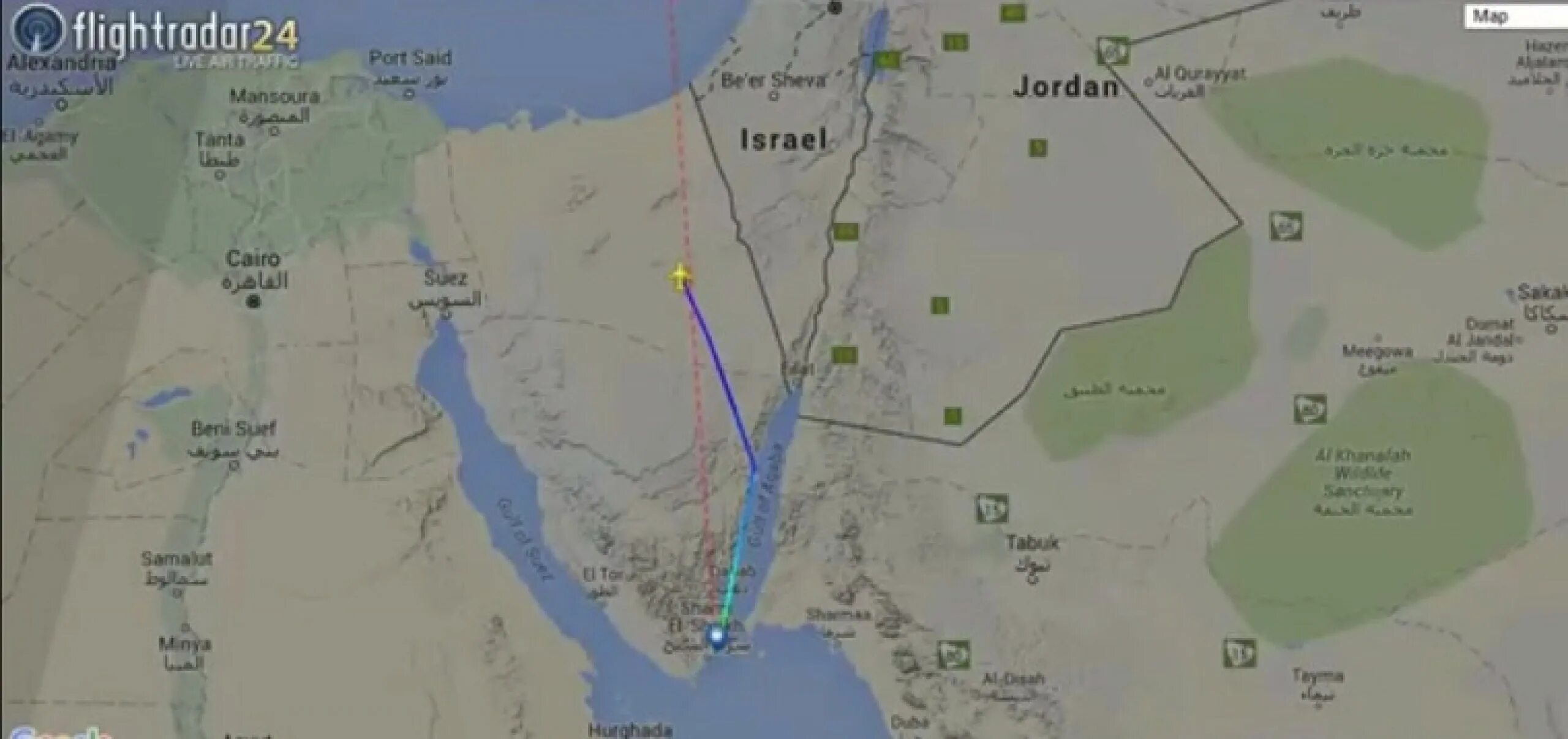 Синайский полуостров шарма Шейх карта. Место крушения а321 Синайский полуостров. Место крушения самолёта а321 на карте. Карта Египта и Иордании. Египет закрыл воздушное пространство