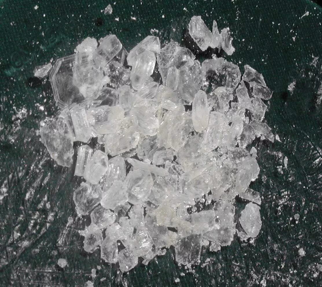 Peroxide crystals