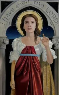 While mary