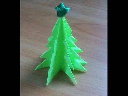 Новогодние елка из бумаги своими руками