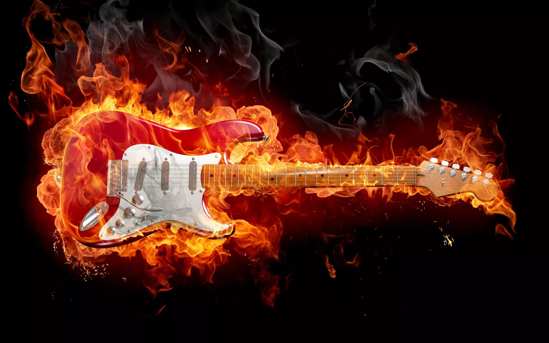 Гитара сгорела. Гитара в огне. Рок гитара. Гитара с пламенем. Гитара обои.