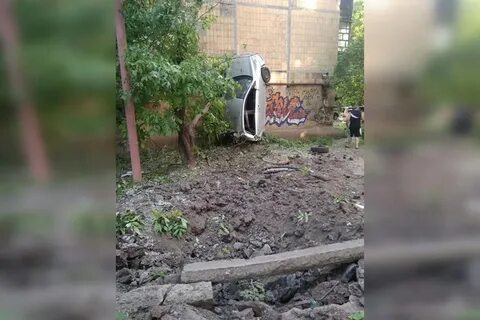 Районы обстрела донецка