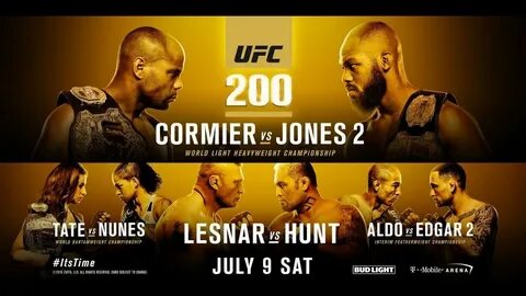 Ufc 200 кард