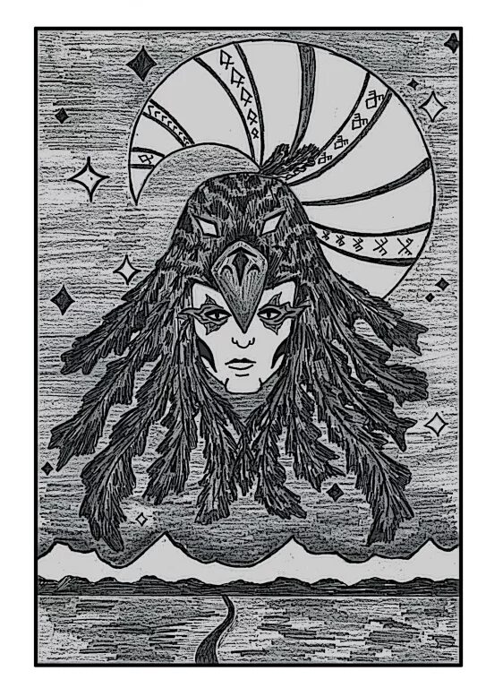 Свадильфари мифология. Омоль коми мифология. Бог ен. Бог ен коми. Ен коми мифология.