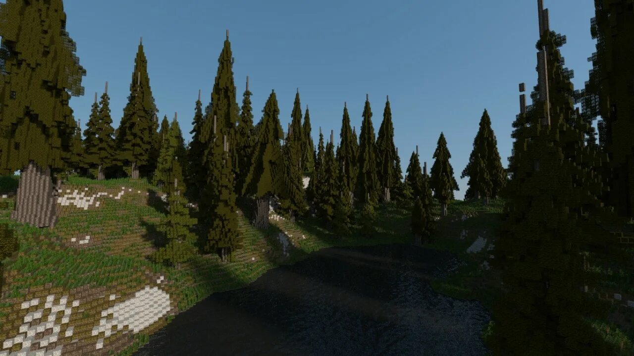 Forest map minecraft