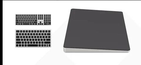 Клавиатура space gray
