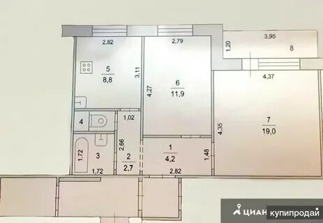 Размен квартиры 2 комнатной
