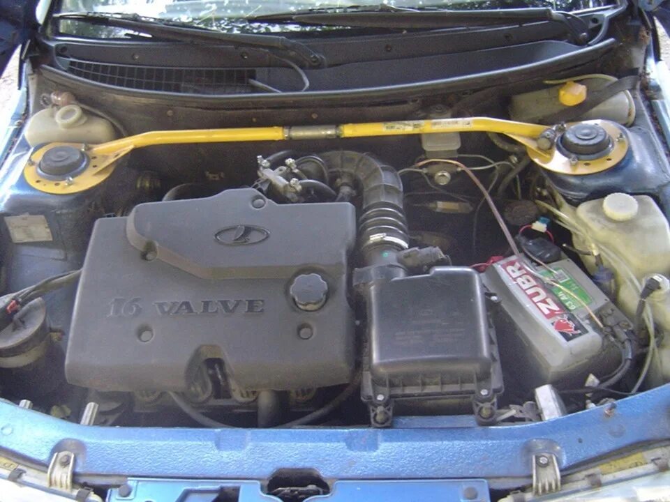 ваз 2110 где стартер.