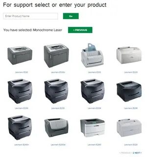 Lexmark драйвера