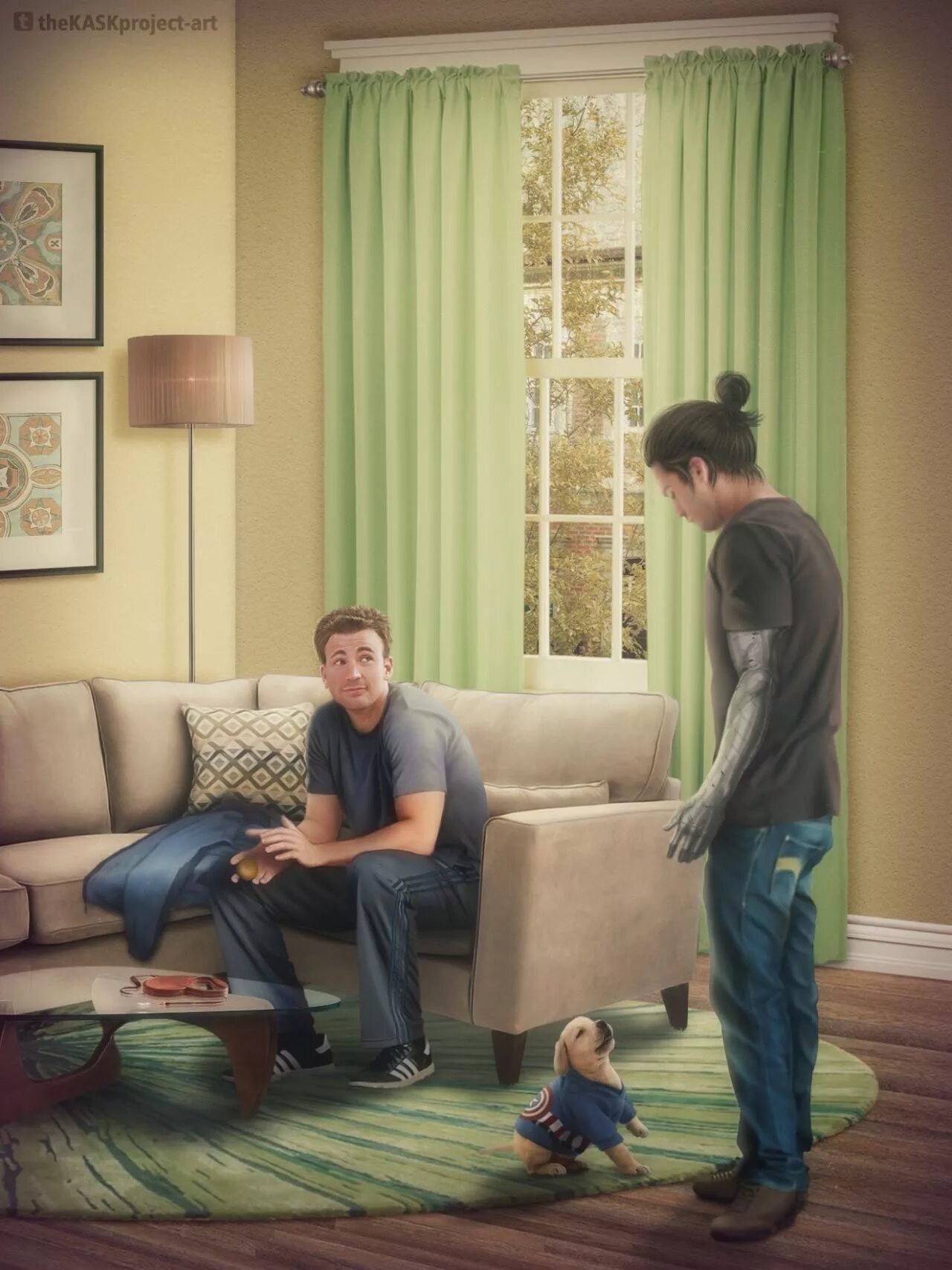 Steve what are you doing. Steven what are you doing in there.