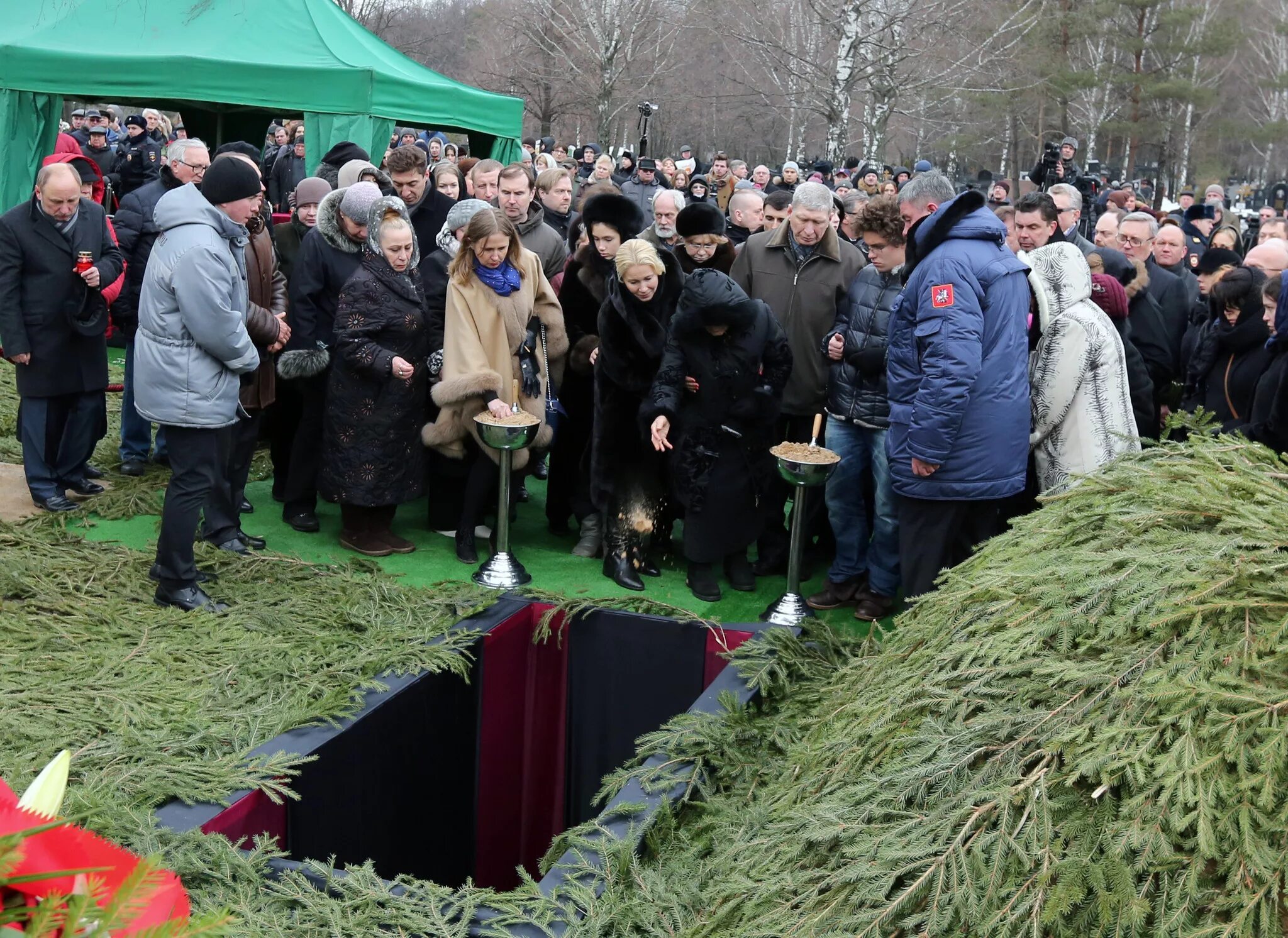 Похороны Бориса Немцова.