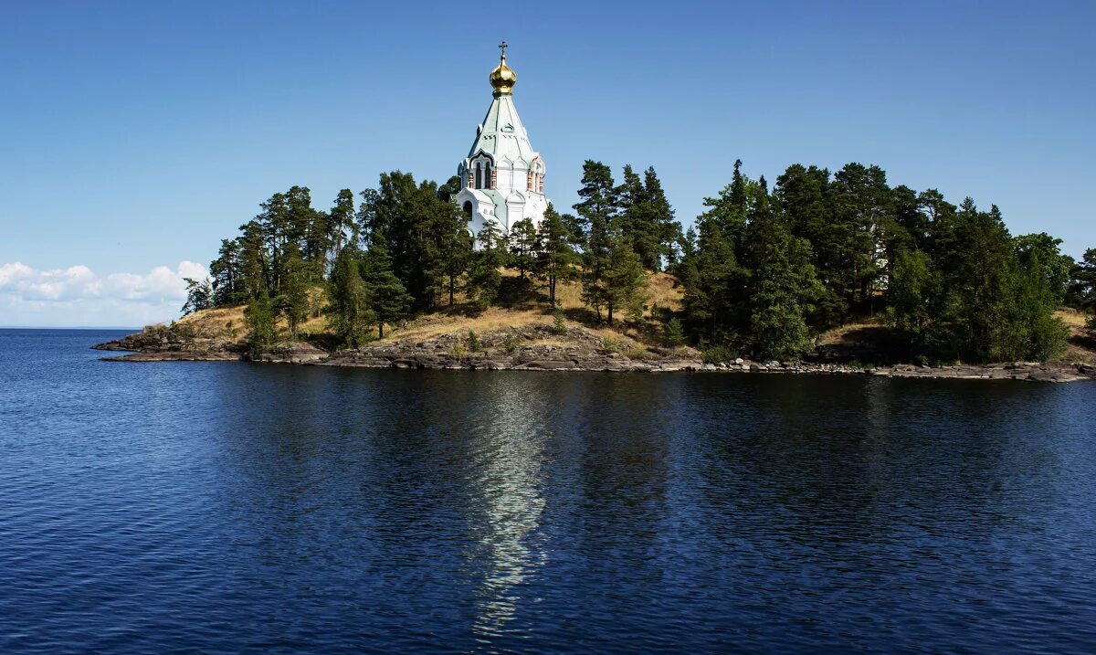 Валаамский монастырь озеро