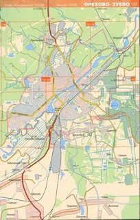 Орехово зуевский карта