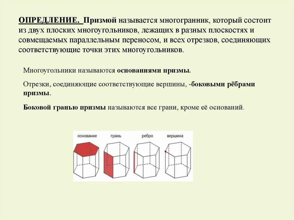 Элементы Призмы и их формулы. Характеристика Призмы в геометрии. Призма 6 класс. Классификация призм. S полное призмы