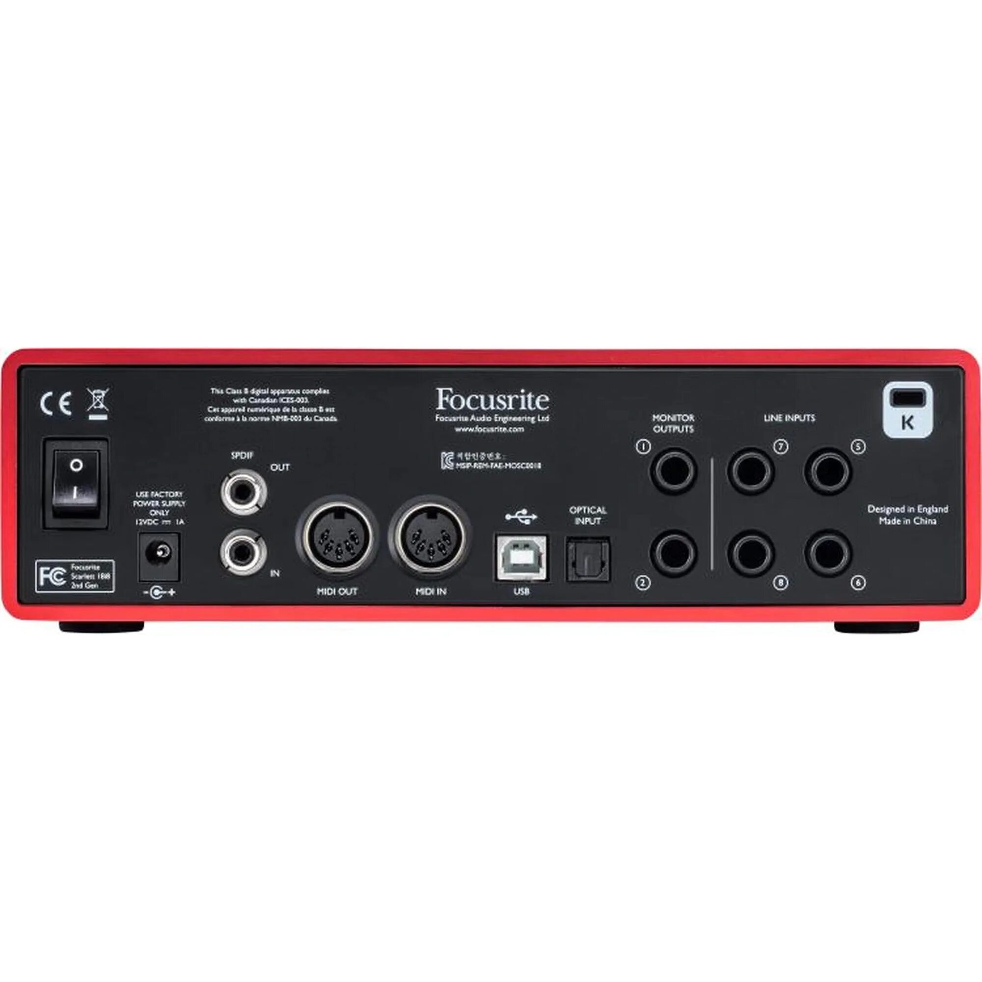 Focusrite Scarlett Solo 3nd Gen Драйвер