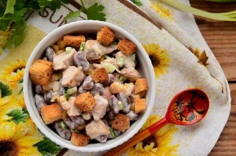 Грудка с сухариками