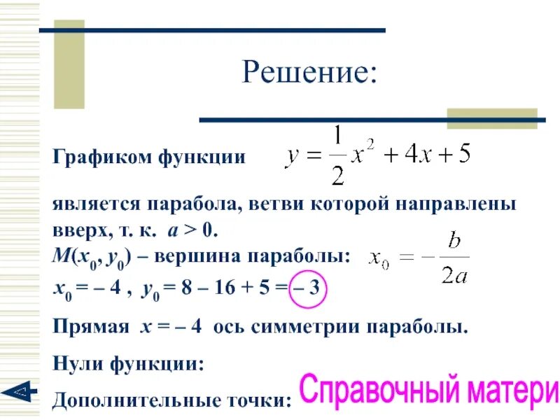 Решение графиков. Асимптоты Графика функции параболы. Графиком функции является парабола ветви которой направлены вверх. Нули функции параболы. Уравнение асимптот параболы.