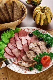 Холодные мясные рыбные закуски