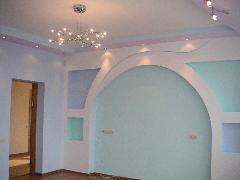 Гипсокартонные потолки для спальни. Шпатлевка стен потолков. Отделка потолка гипсокартоном. Побелка потолка. Отделка стен гипсокартоном.