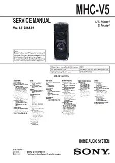 Инструкция колонки sony