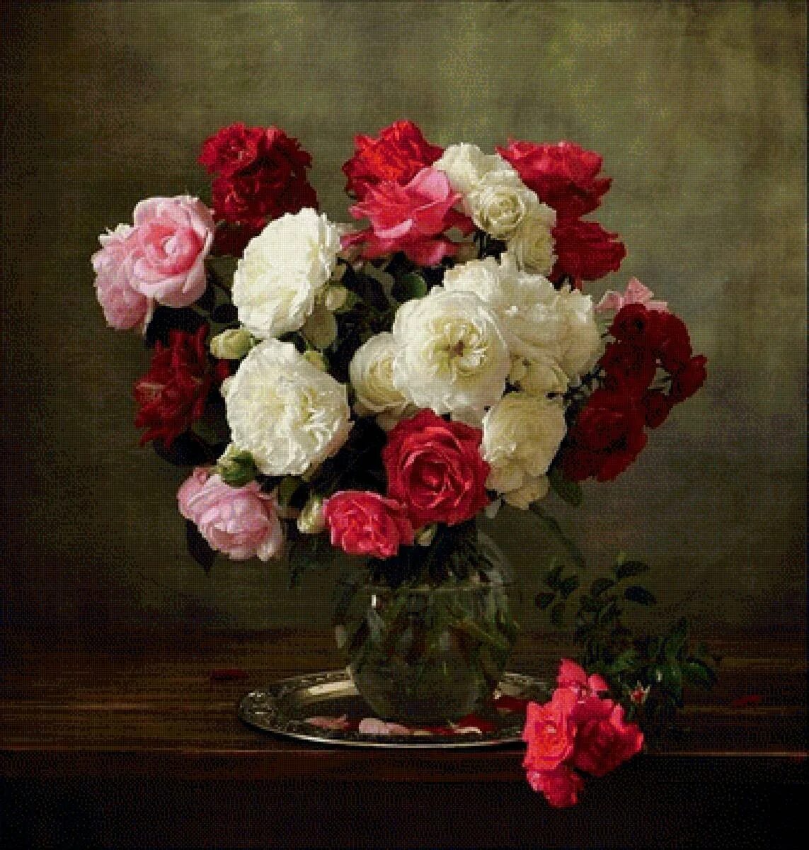Красные розы в стеклянной вазе песня полностью. Розы в вазе. Живые цветы в стеклянной вазе. Красные розы фотонатюрморты. Розы живопись.