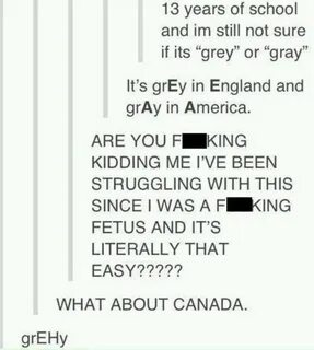 Its gray