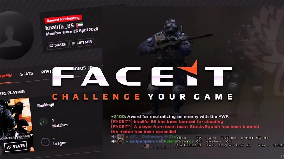 Faceit bans. FACEIT. Бан фейсит. КСГО фейсит. FACEIT Cheat.