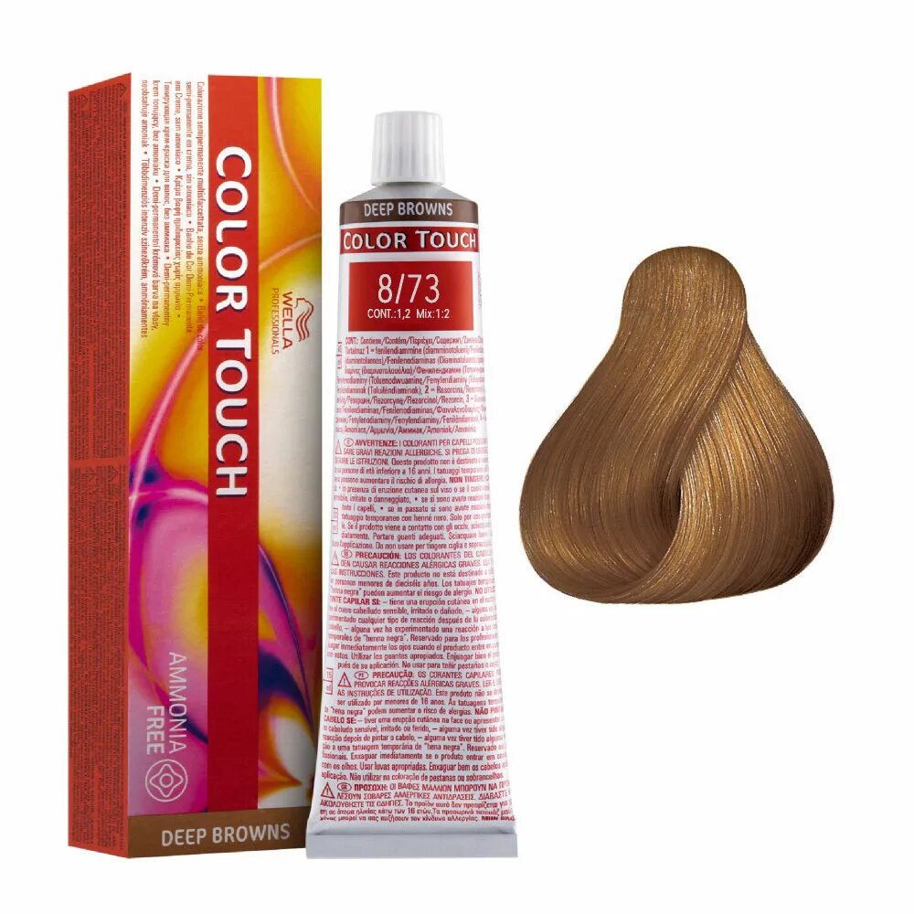 Deep touch. Wella Color Touch 5/97. Wella Color Touch 6/73. Wella Color Touch 7. 6 77 Велла Color Touch.