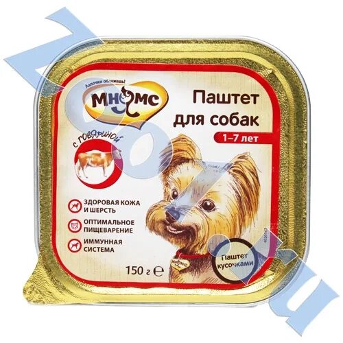 Паштет для собак отзывы. Паштет для щенков мнямс. паштет для собак. паштет для собак для щенков. ветеринарный паштет для собак.