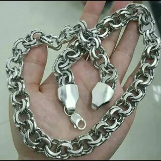 Цепь серебряная 100 грамм