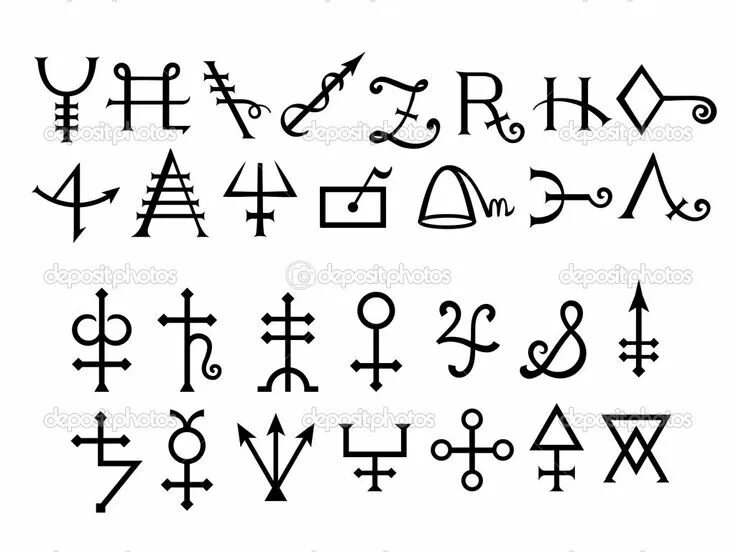 Люди ставшие символами. Алхимические символы средневековья. Мистические символы. Загадочные знаки. Магические алхимические знаки.